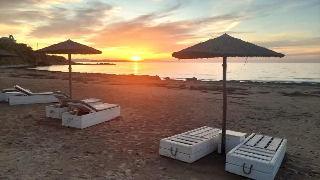 Hotel Olga Agios Stefanos Avliotes  Buitenkant foto